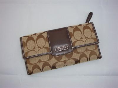 discounted Coach Wallets - 42181 coffee/apricot